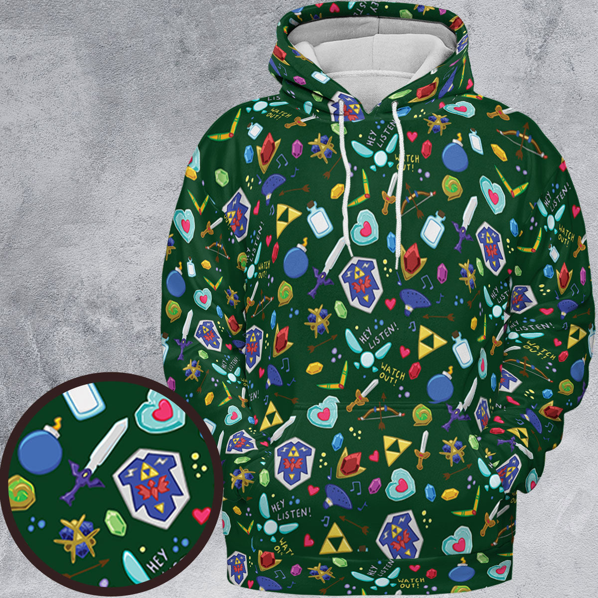 All-over Print Hoodie - SEEAY1D1