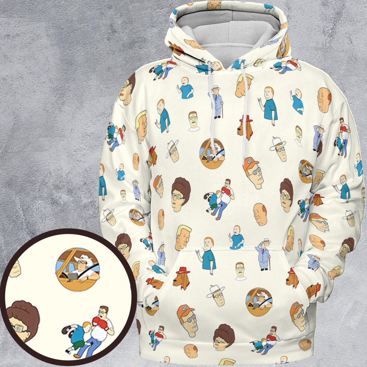 All-over Print Hoodie - 1HD13UBH