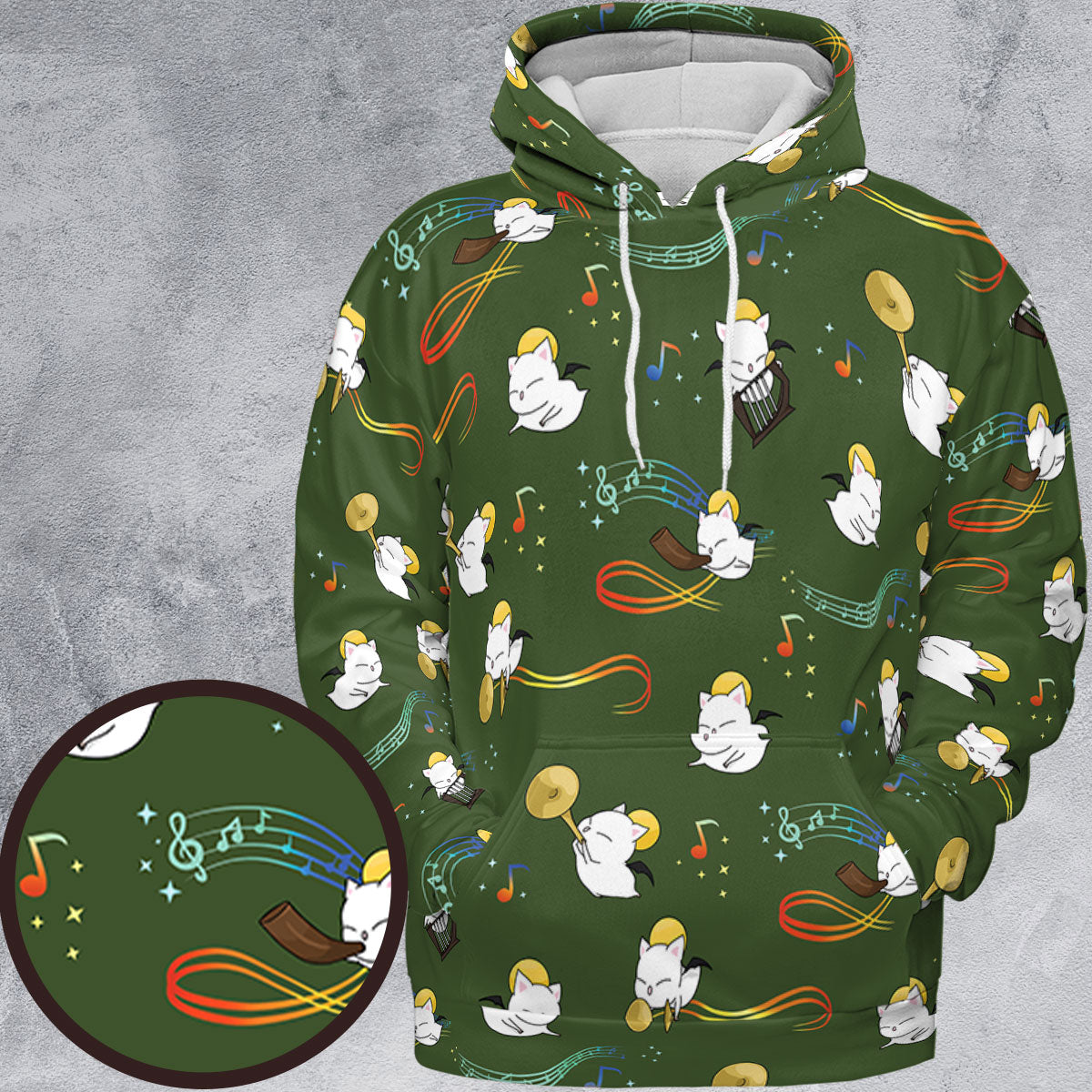 All-over Print Hoodie - 5DJGJ28P