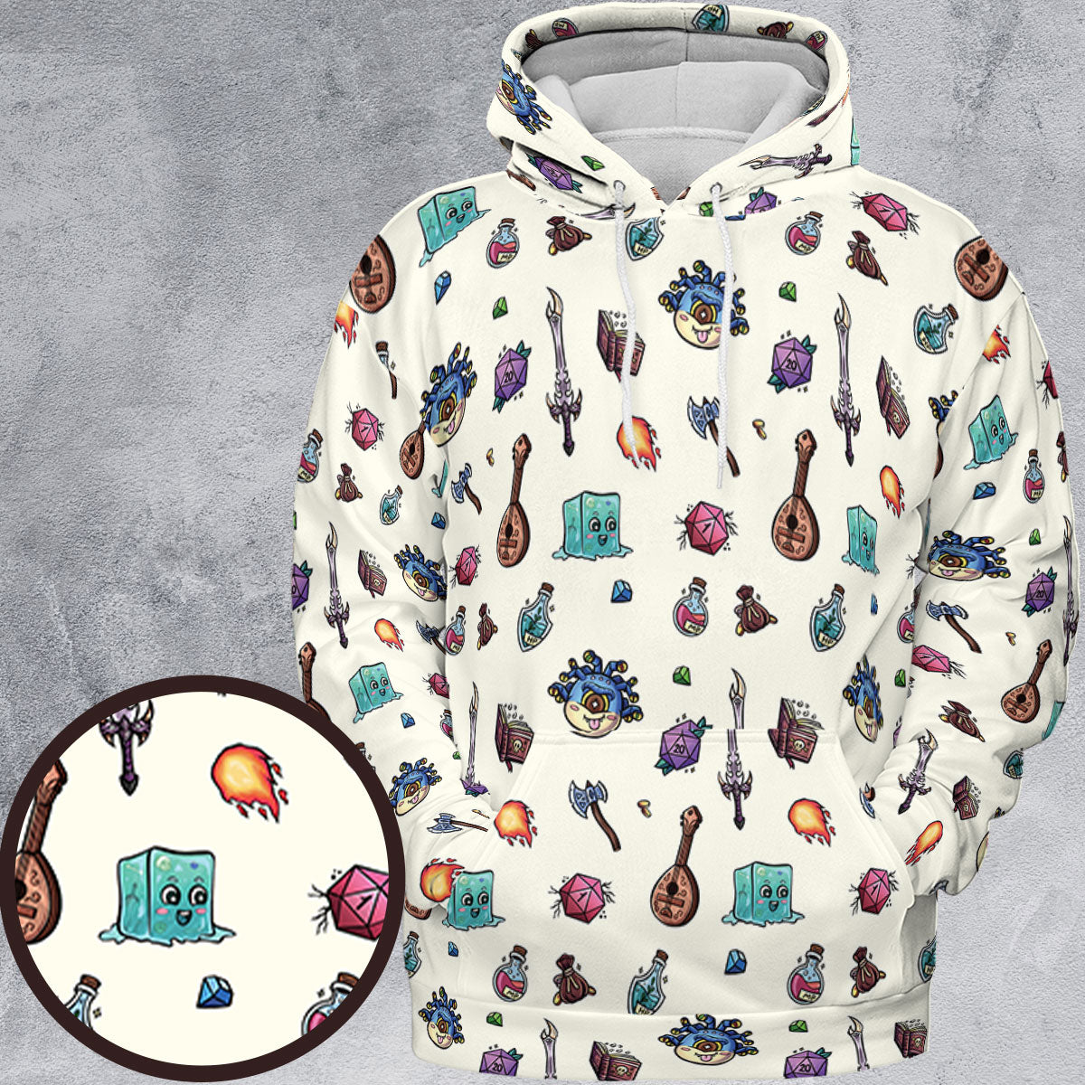 All-over Print Hoodie - SWT28FLC