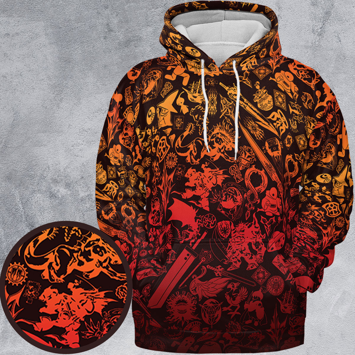 All-over Print Hoodie - NTZGKN1R