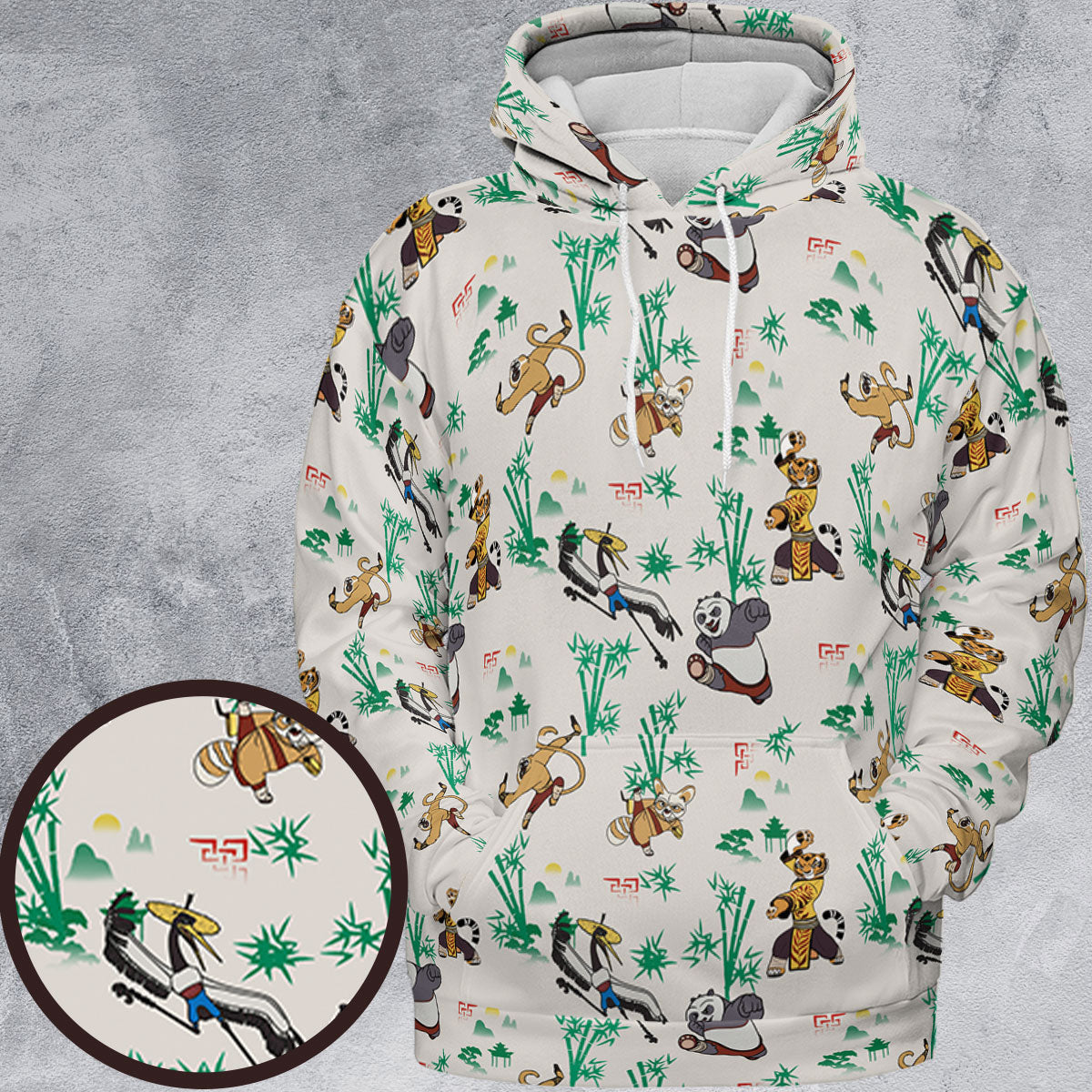 All-over Print Hoodie - 71MX7TRA
