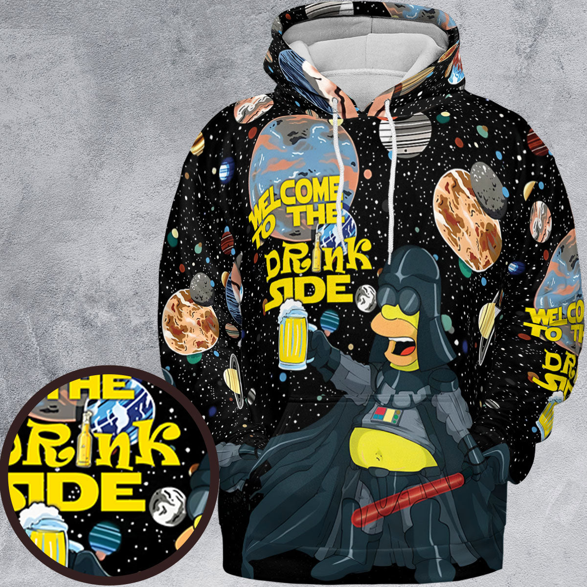 All-over Print Hoodie - PMK8CUC6