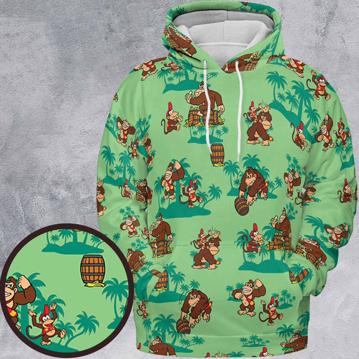 All-over Print Hoodie - 7LKWLWK4