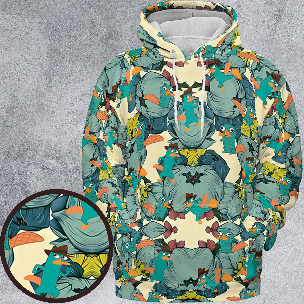 All-over Print Hoodie - QADJ69QV