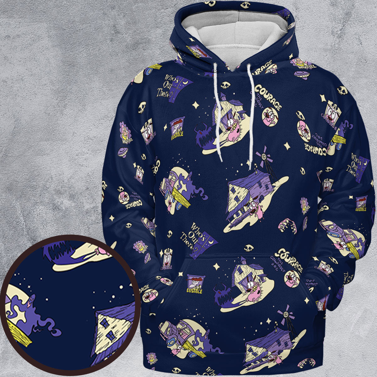 All-over Print Hoodie - B1AQ23CF