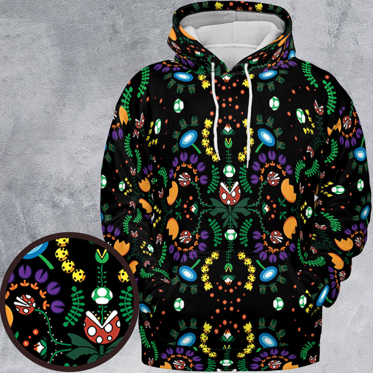 All-over Print Hoodie - GBFDL7J6