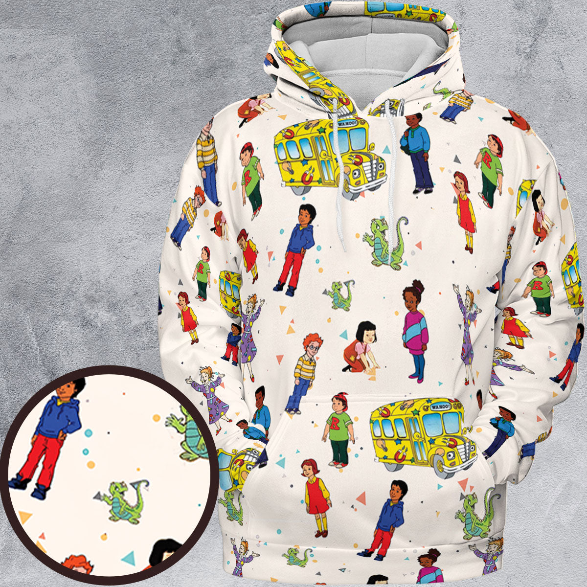 All-over Print Hoodie - Q23WG4H3