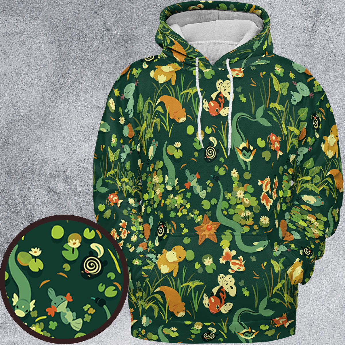 All-over Print Hoodie - NVED35PE