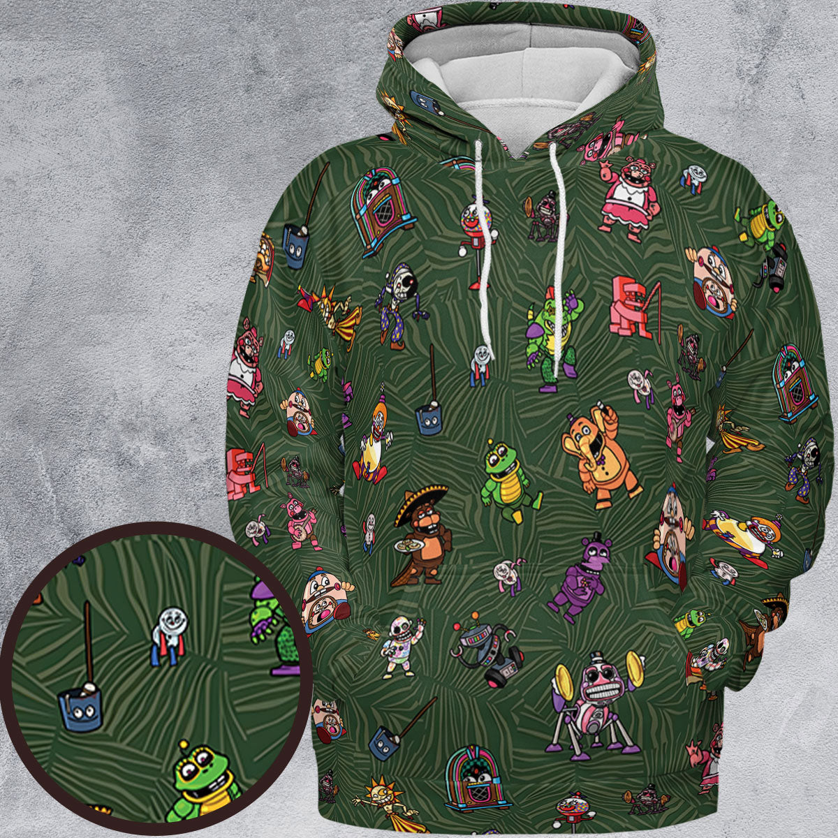 All-over Print Hoodie - KMNFQND3