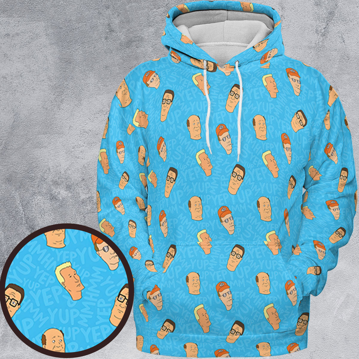 All-over Print Hoodie - SAPKT1G5