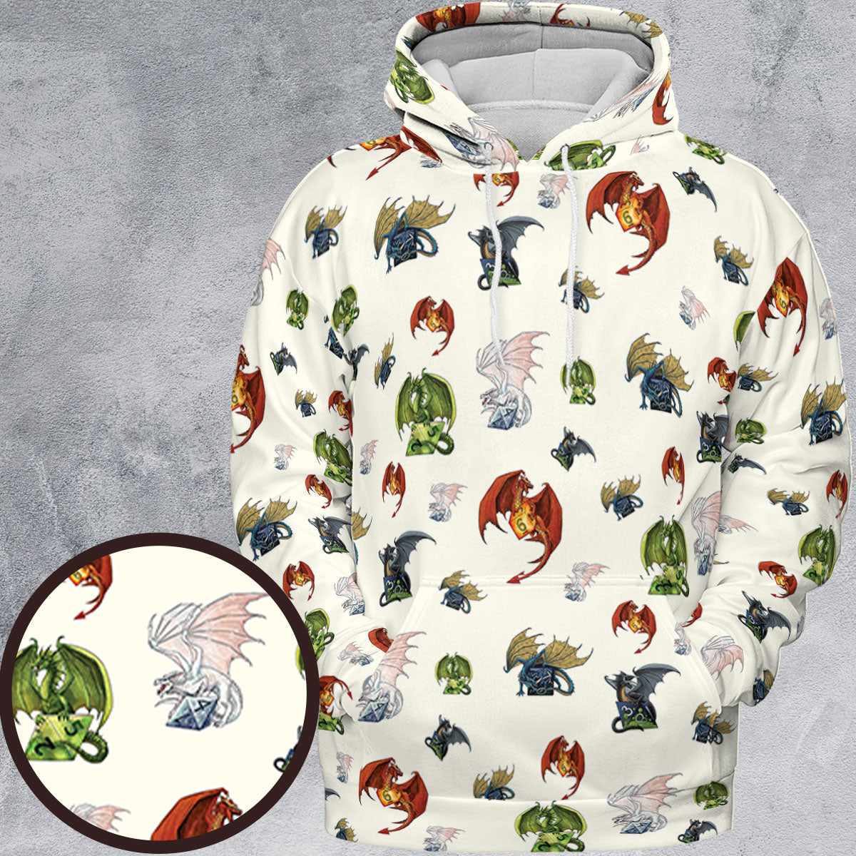 All-over Print Hoodie - D7FCW738