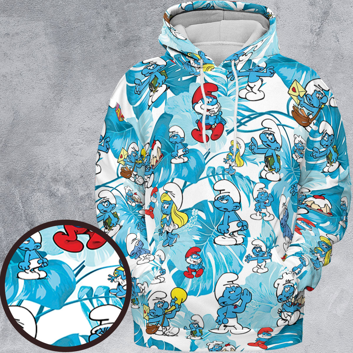 All-over Print Hoodie - HHBJ5SUB