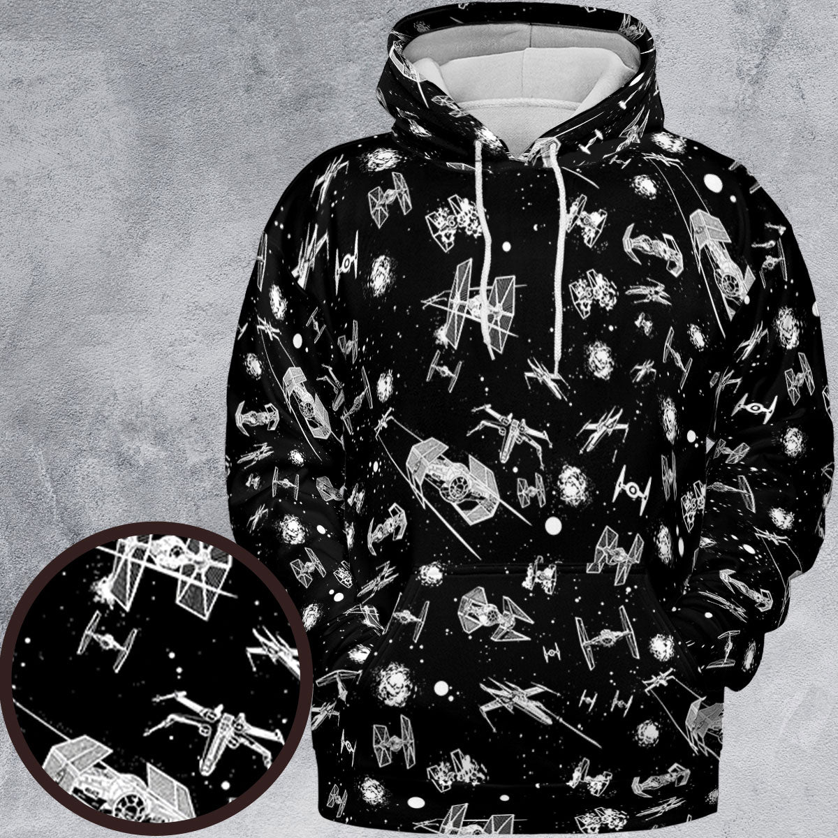 All-over Print Hoodie - QUHWHF9T
