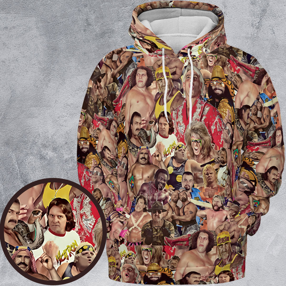 All-over Print Hoodie - 2L9YPS35