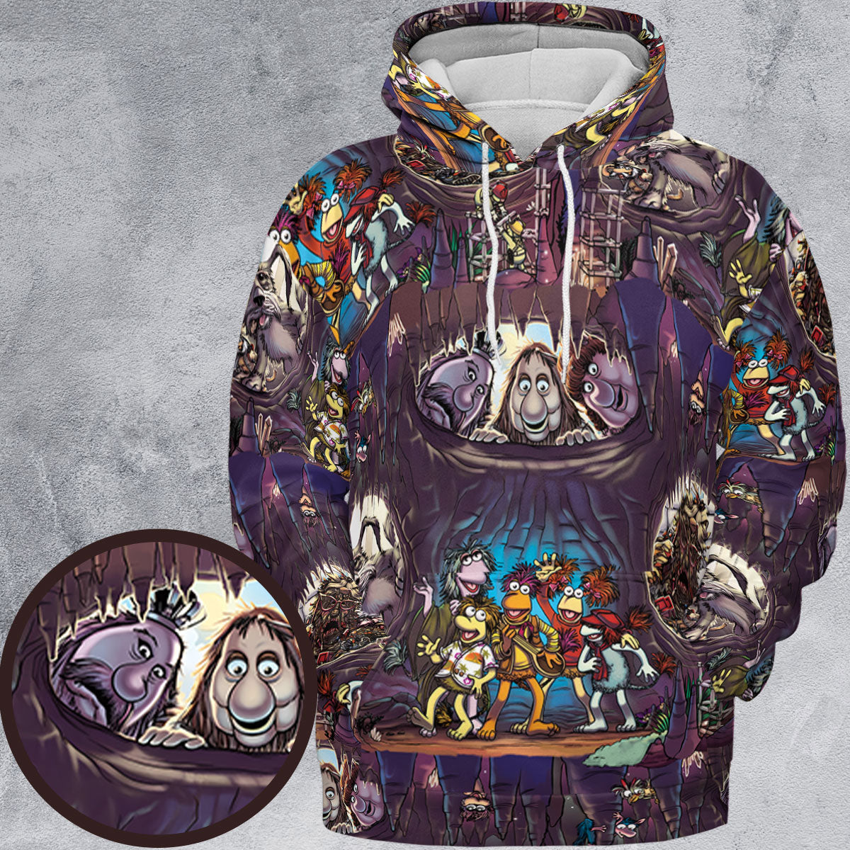 All-over Print Hoodie - GY3JM3YD