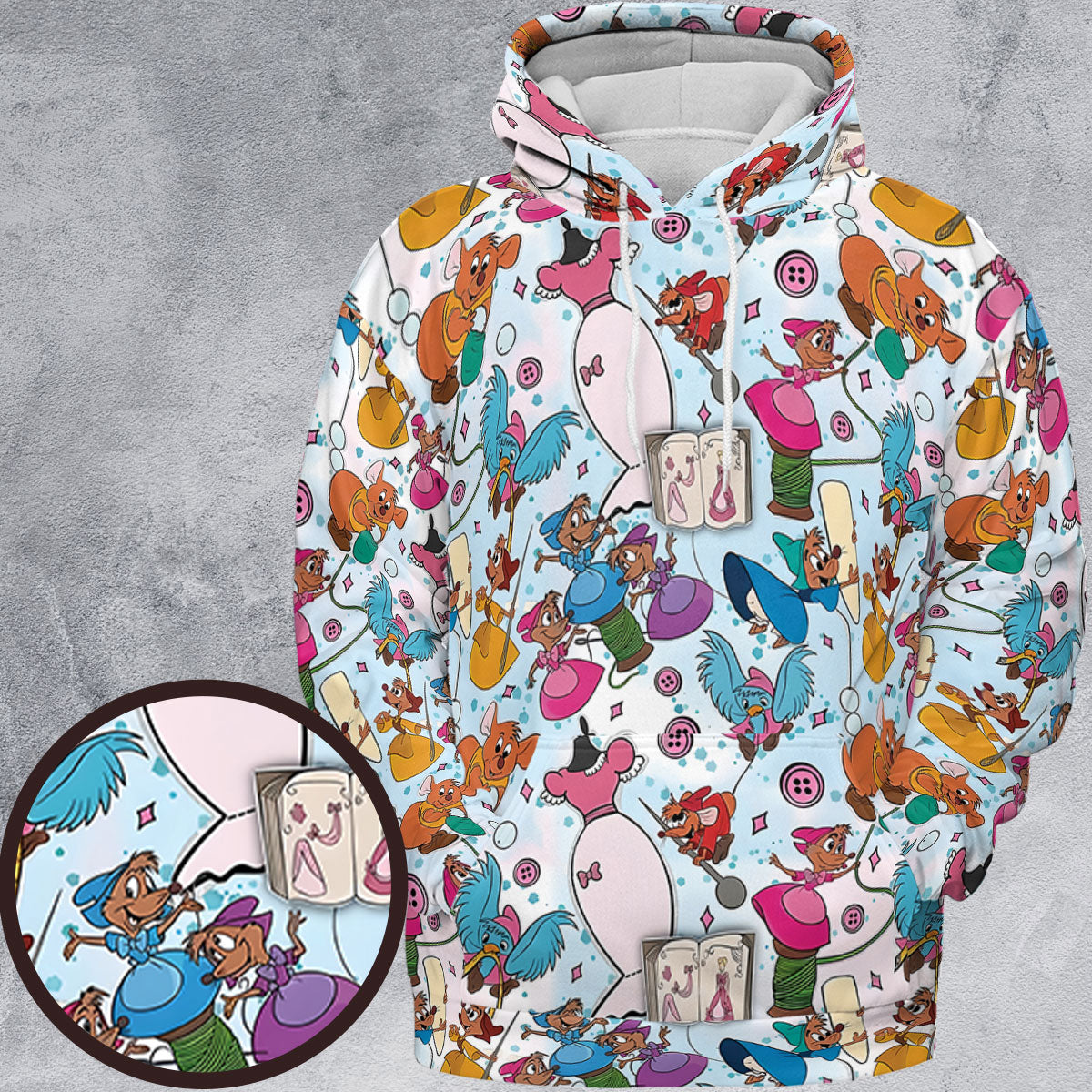 All-over Print Hoodie - 9CH7QVBN