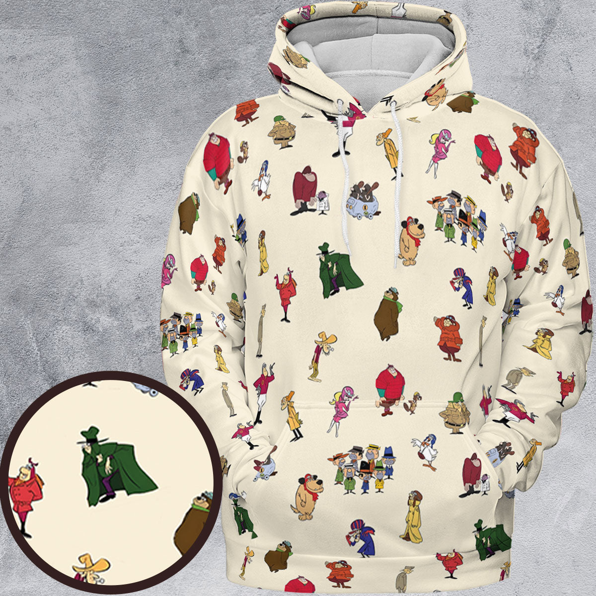 All-over Print Hoodie - 9EM244GV