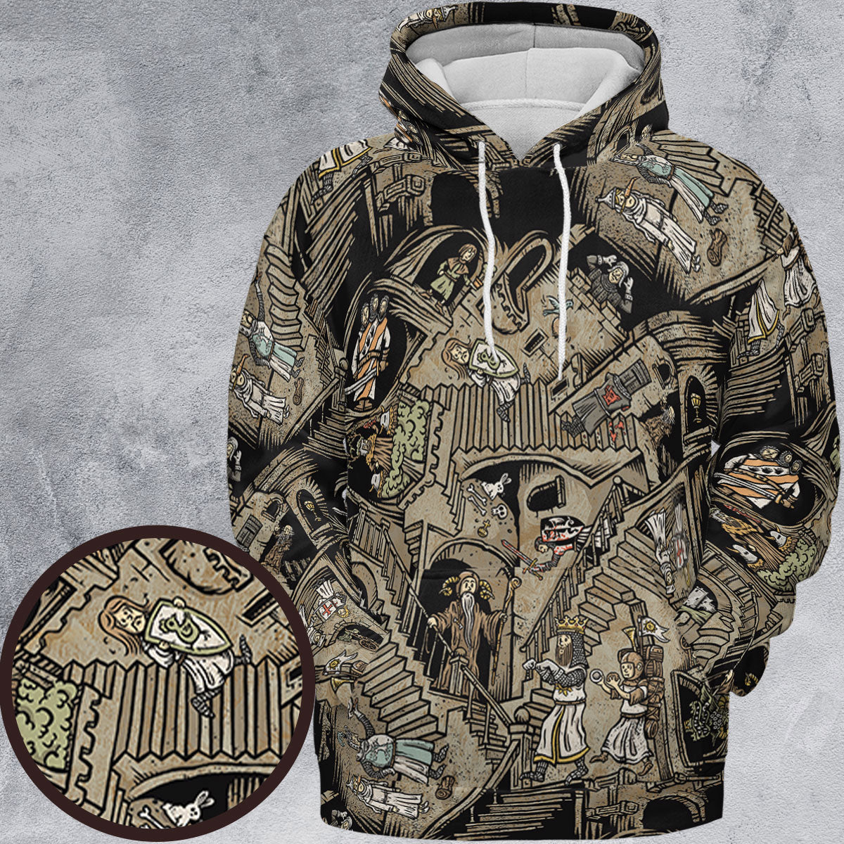 All-over Print Hoodie - NDGJ5VEQ