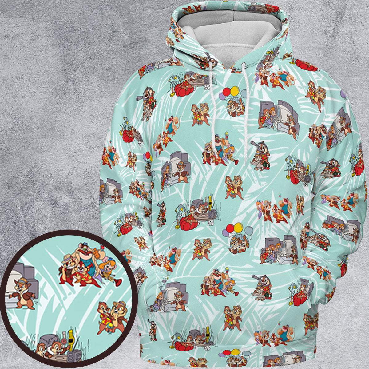 All-over Print Hoodie - JNWQA5XG