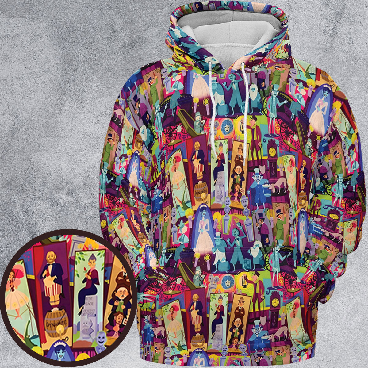 All-over Print Hoodie - R7HV8TH1