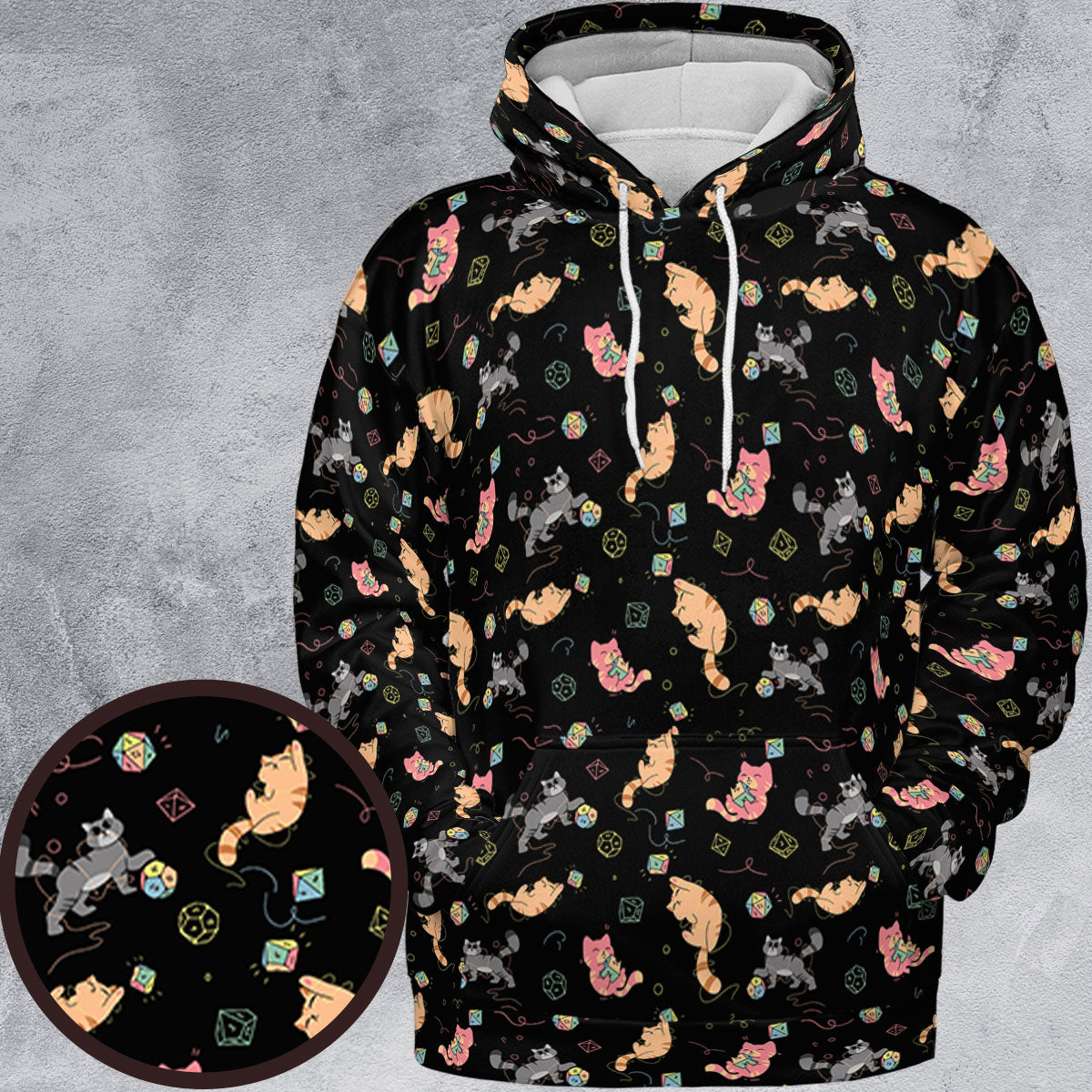 All-over Print Hoodie - SARZVUW2