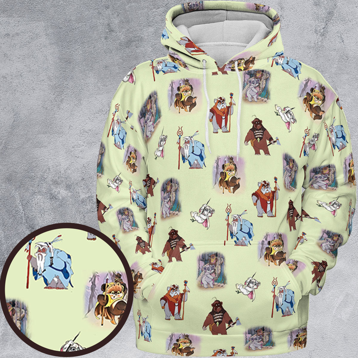 All-over Print Hoodie - CM32L8F5