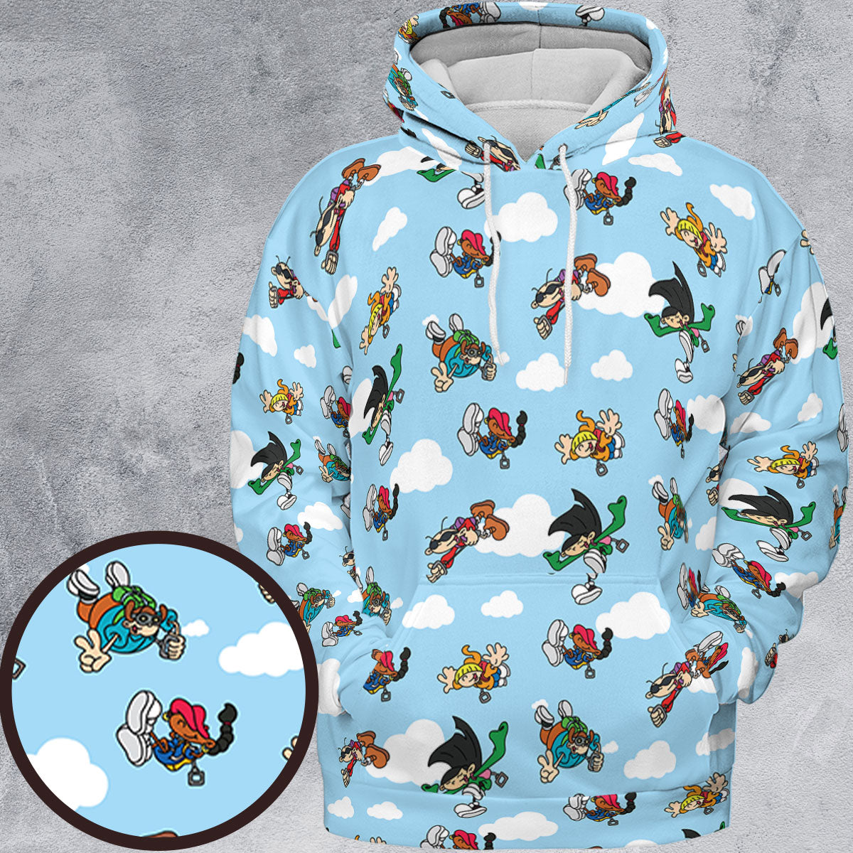 All-over Print Hoodie - HFR3CCVE