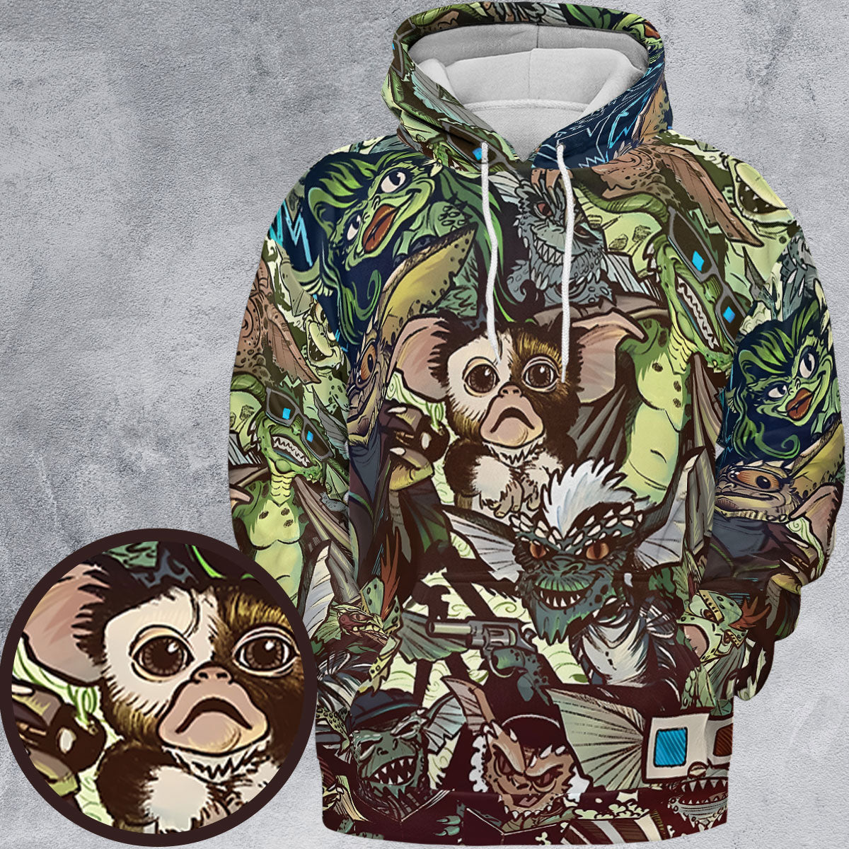 All-over Print Hoodie - EAAX9XHJ