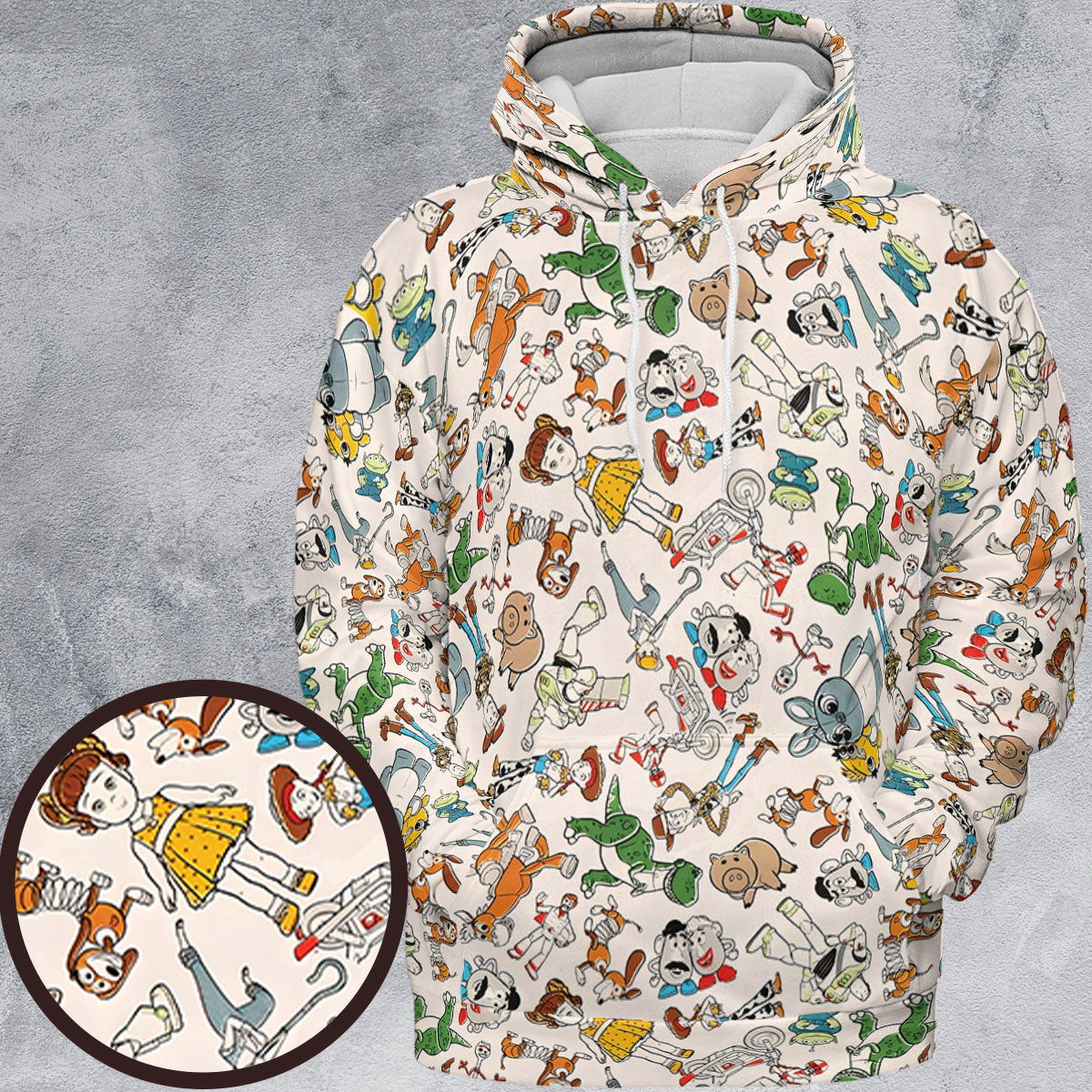 All-over Print Hoodie - 42HWNJAF