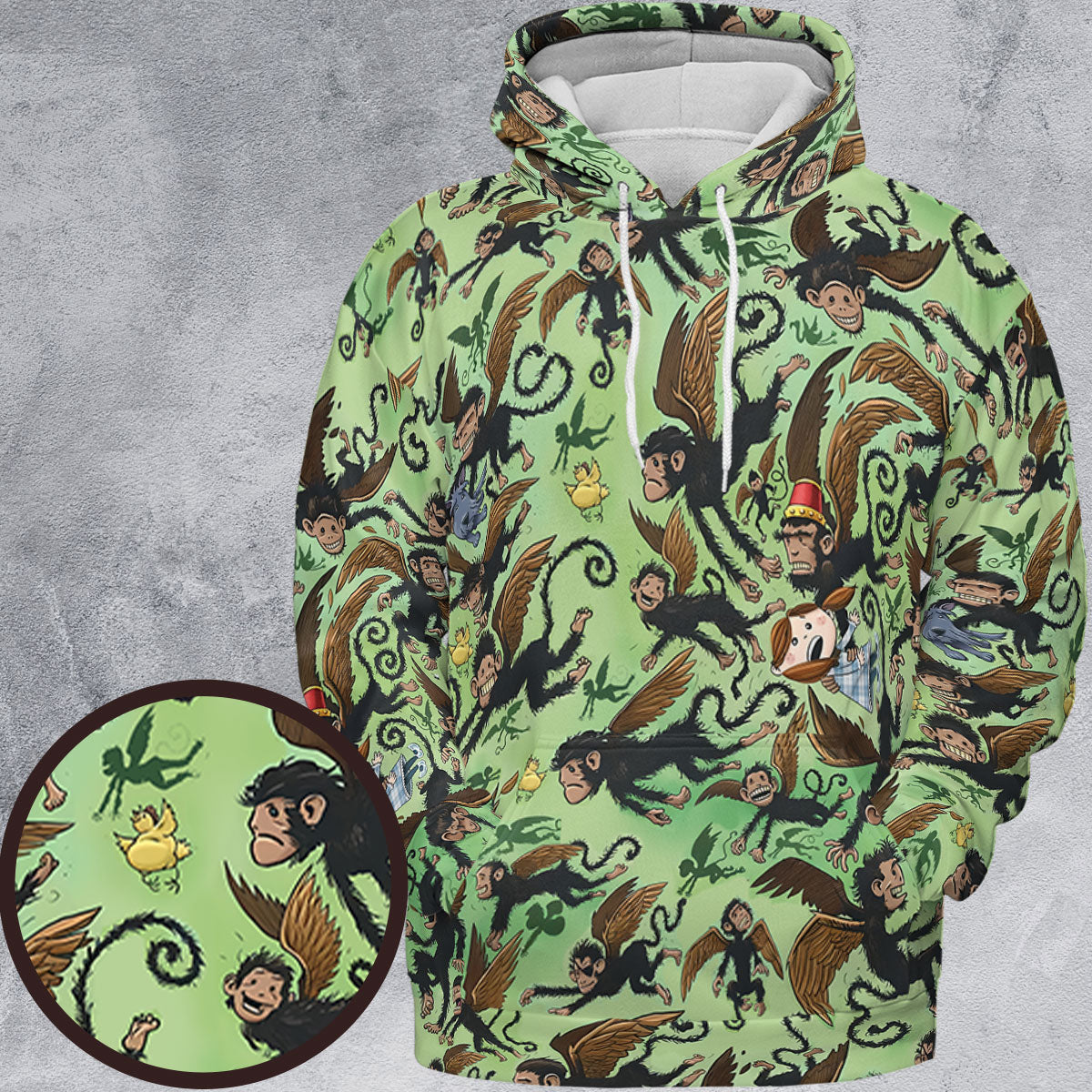 All-over Print Hoodie - QH628CAH