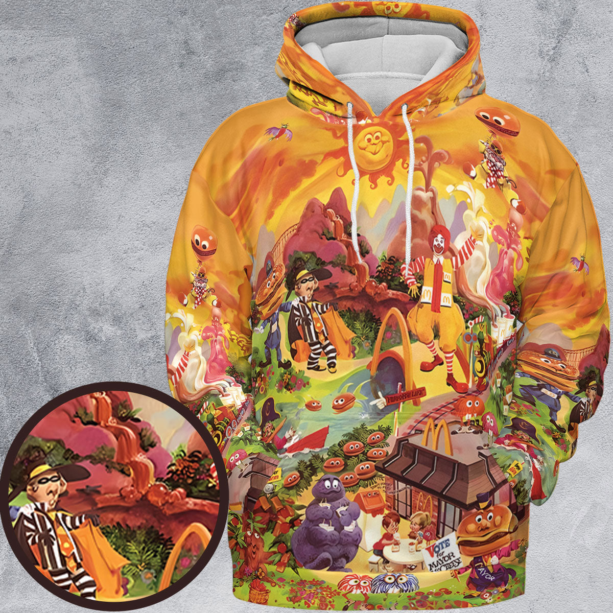 All-over Print Hoodie - CJHE4AFS
