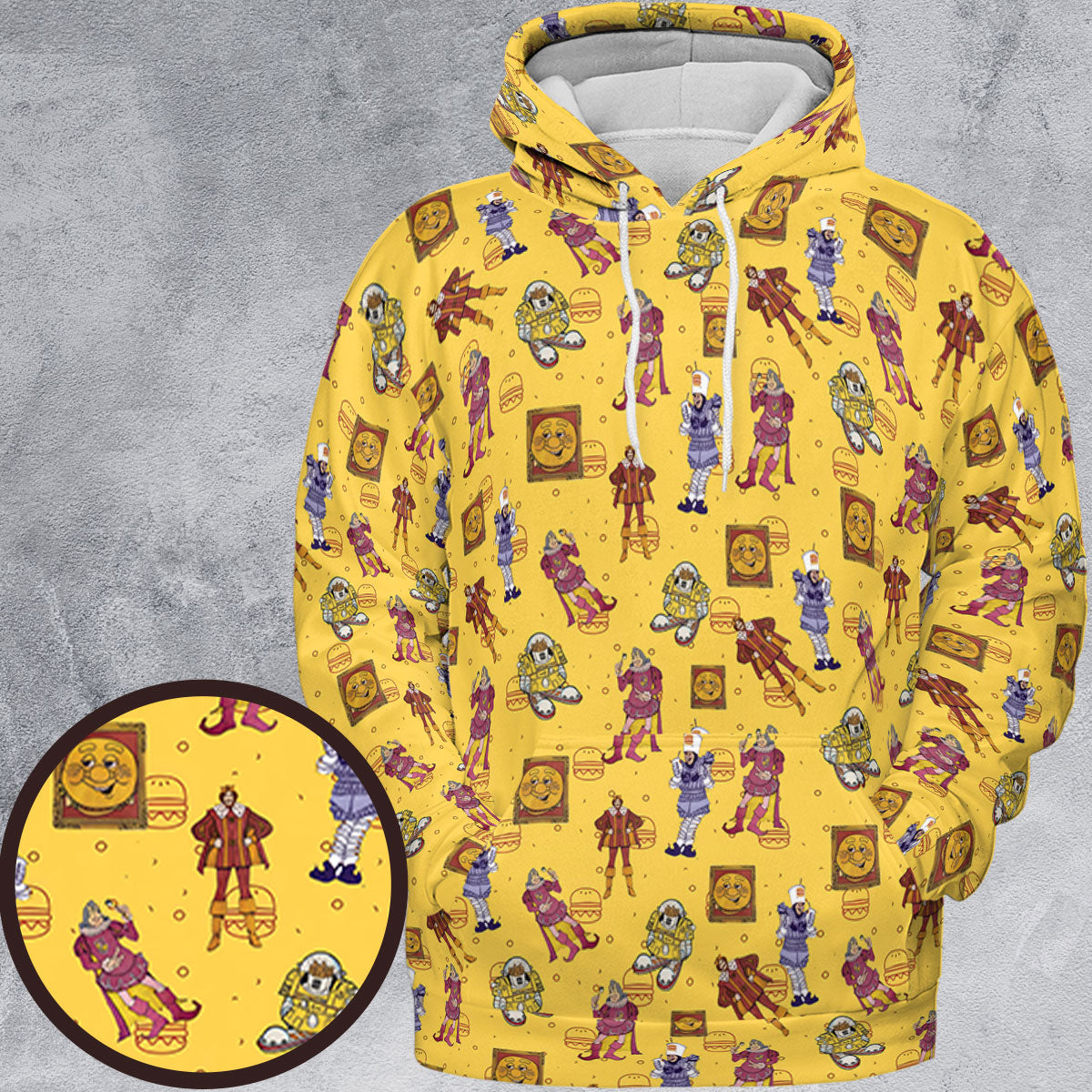 All-over Print Hoodie - 2MN9S1FB