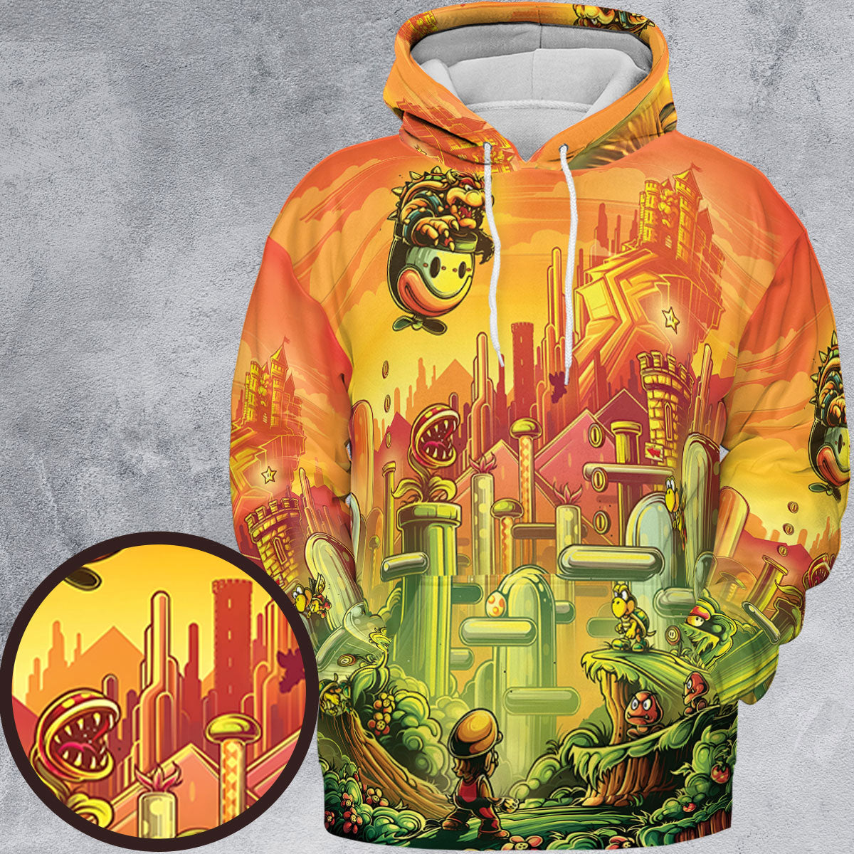 All-over Print Hoodie - CW79M5LQ