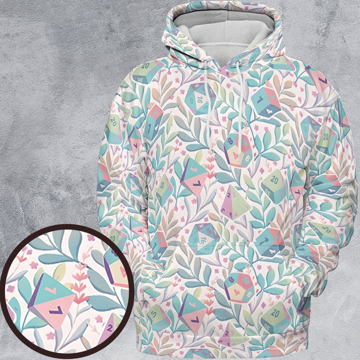 All-over Print Hoodie - ZNZKDDWR