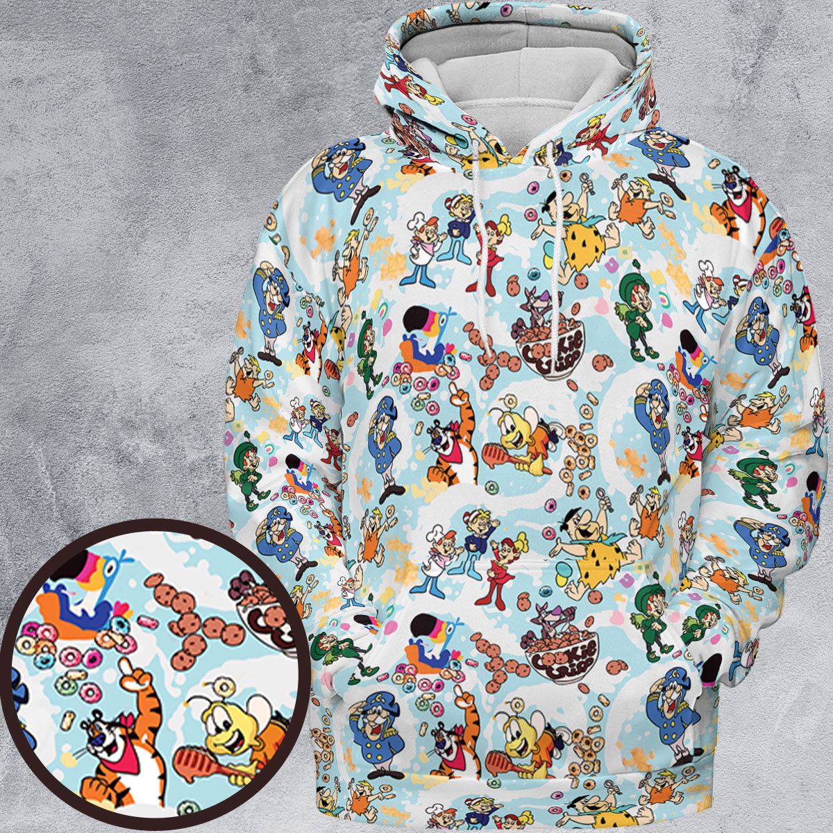 All-over Print Hoodie - 7TNRY327