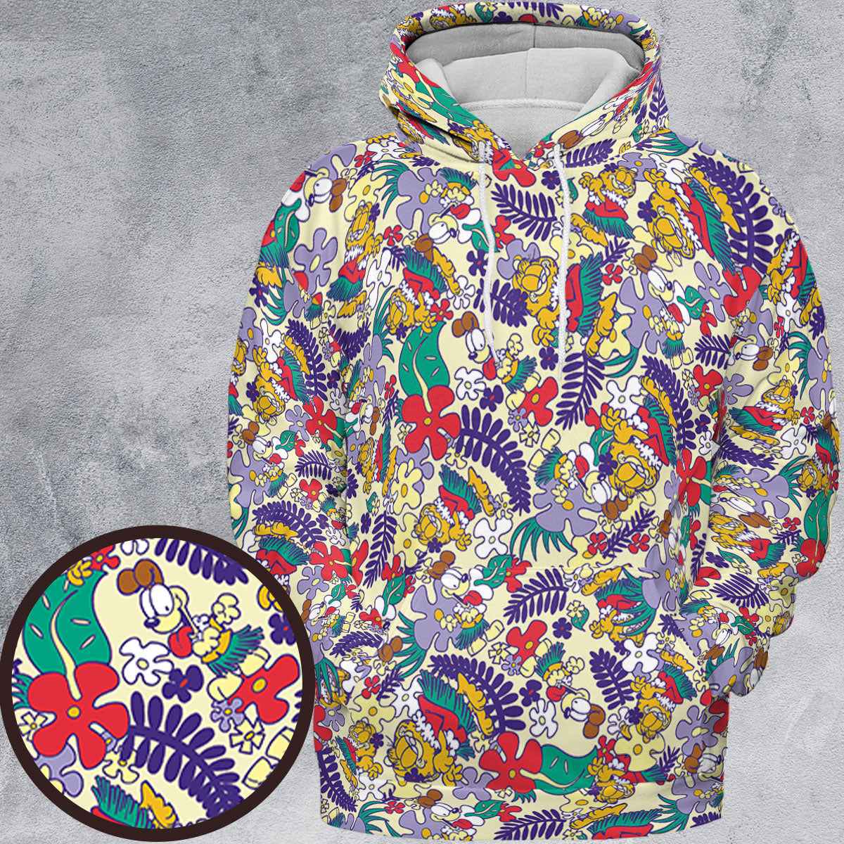 All-over Print Hoodie - FEQWXAL7