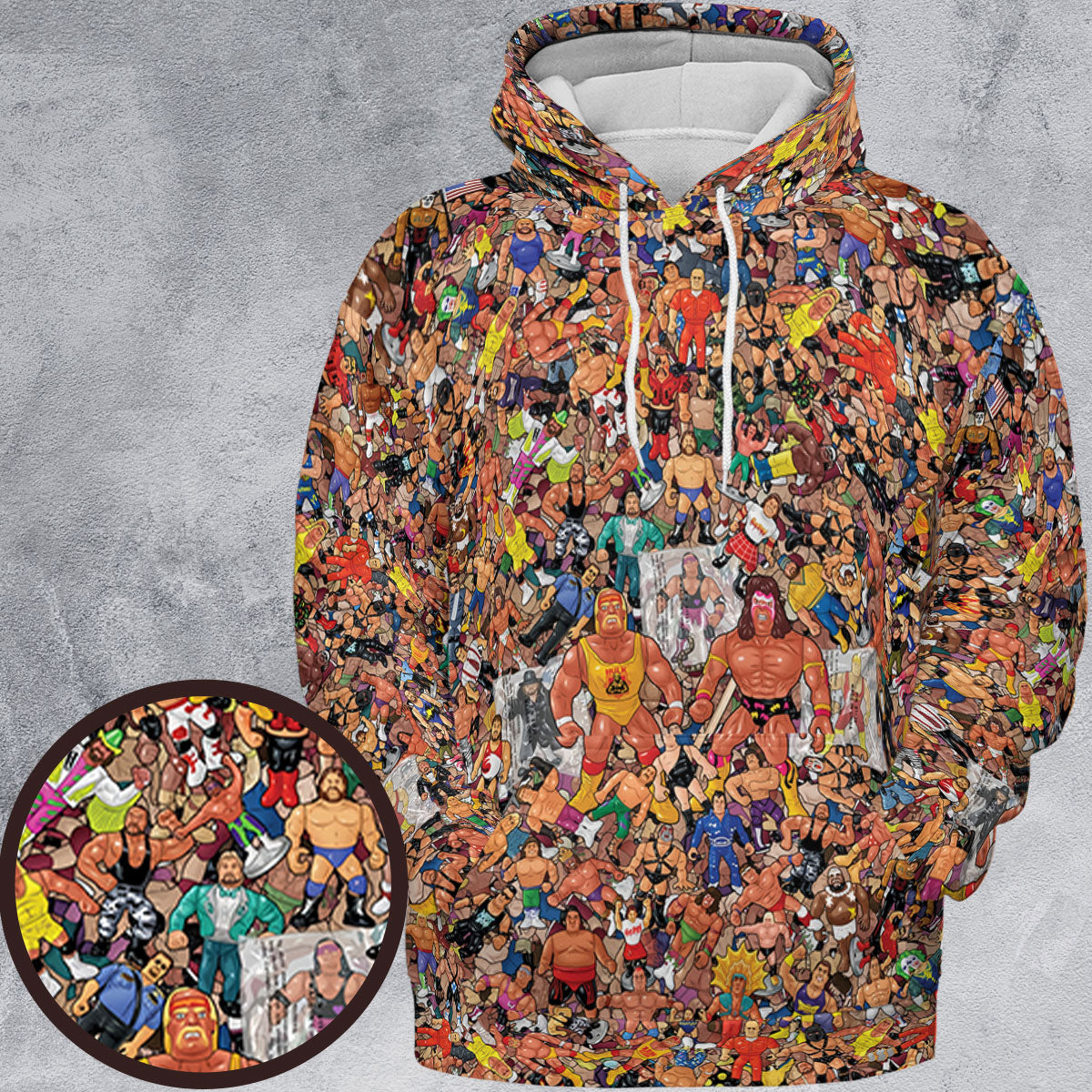 All-over Print Hoodie - KX8MV3CU