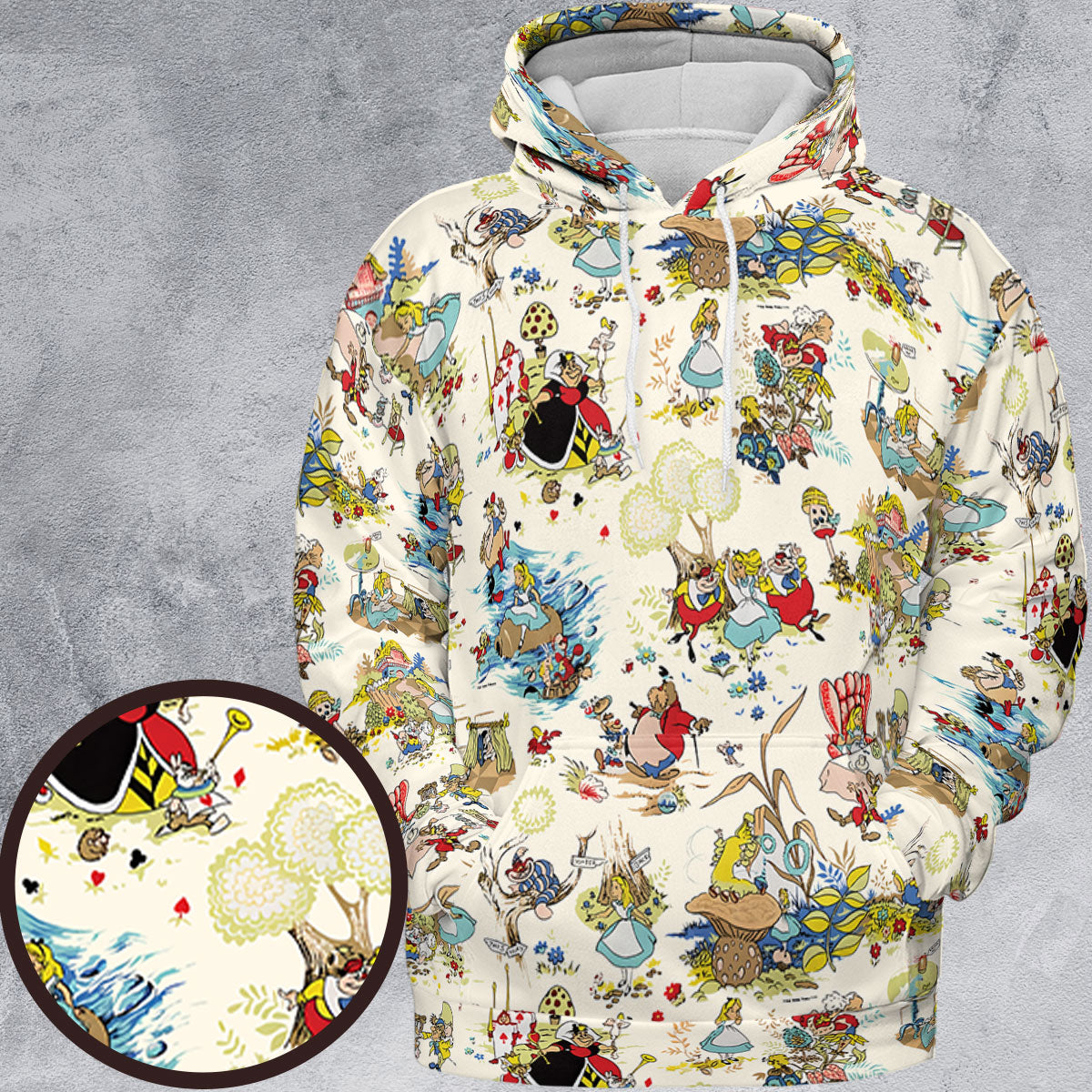 All-over Print Hoodie - WJLTEA8X