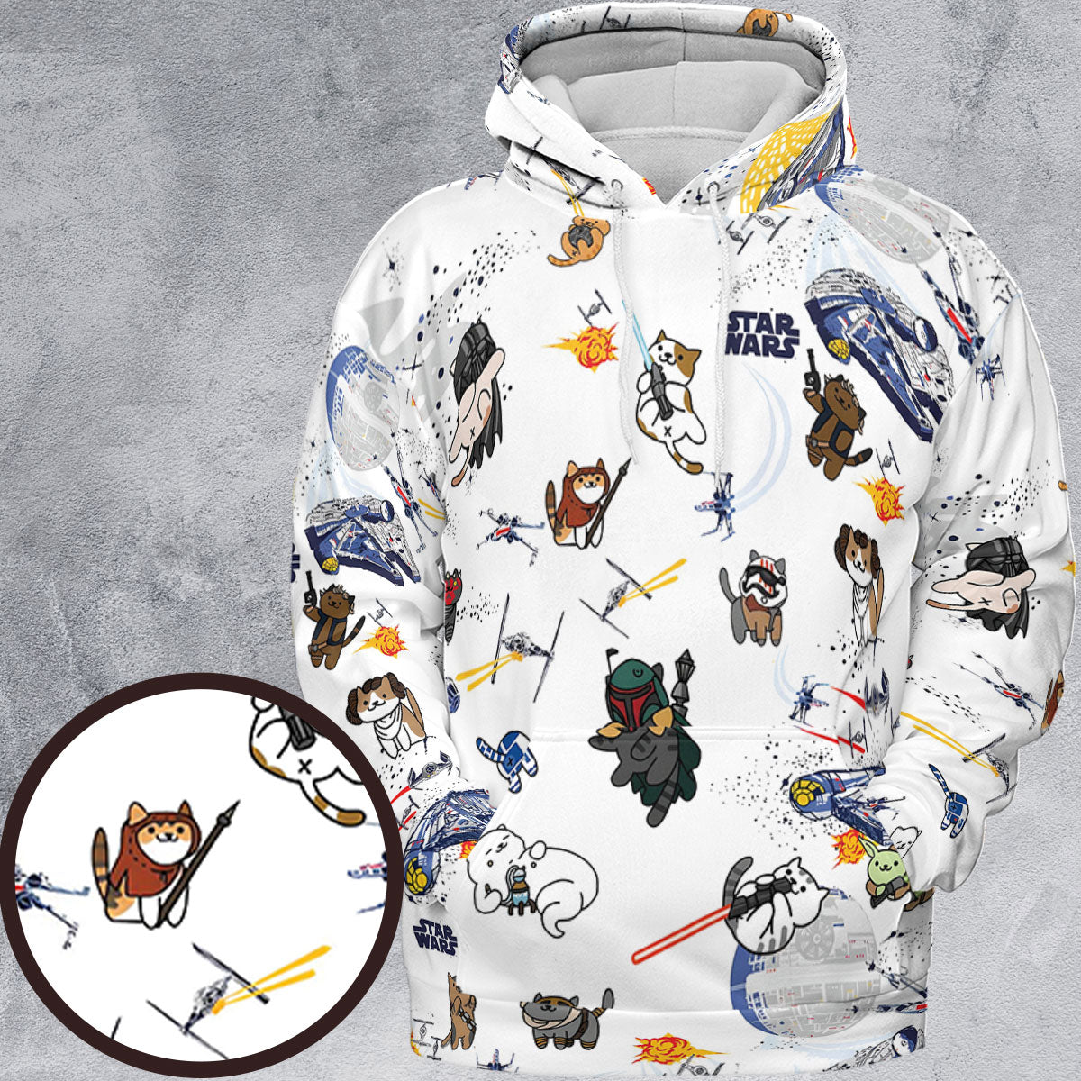 All-over Print Hoodie - BN7T9TUP