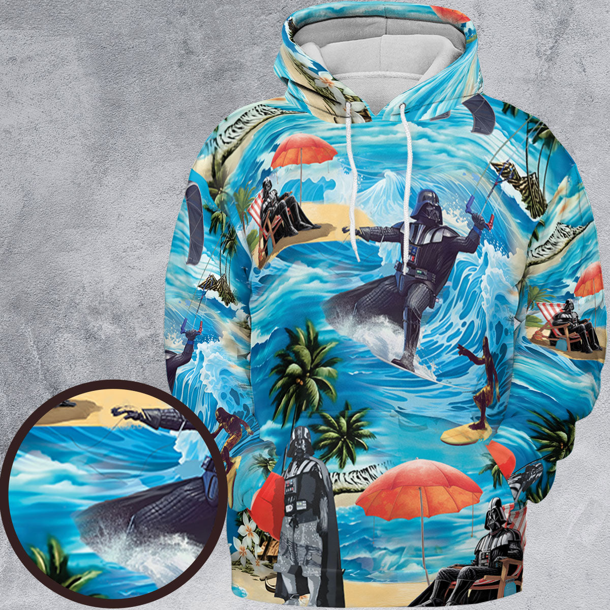 All-over Print Hoodie - 3VZHNW69