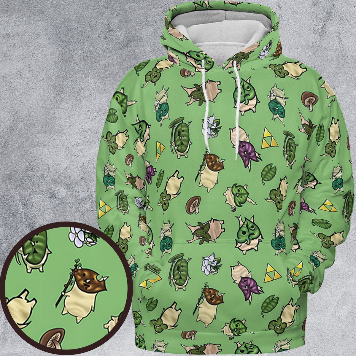 All-over Print Hoodie - GBUD969V