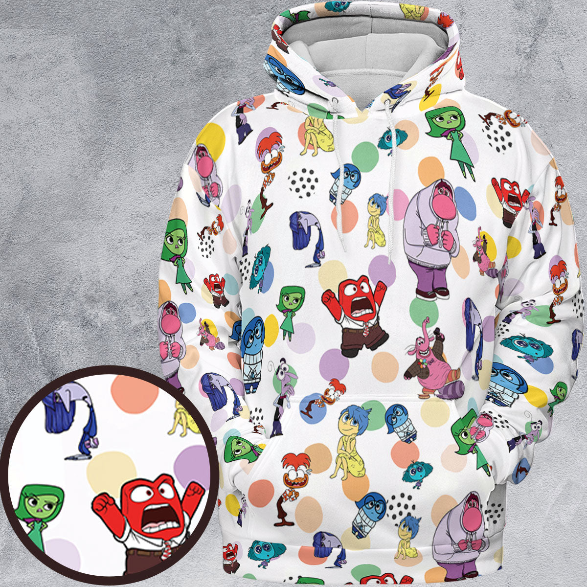 All-over Print Hoodie - 3RQHEH15