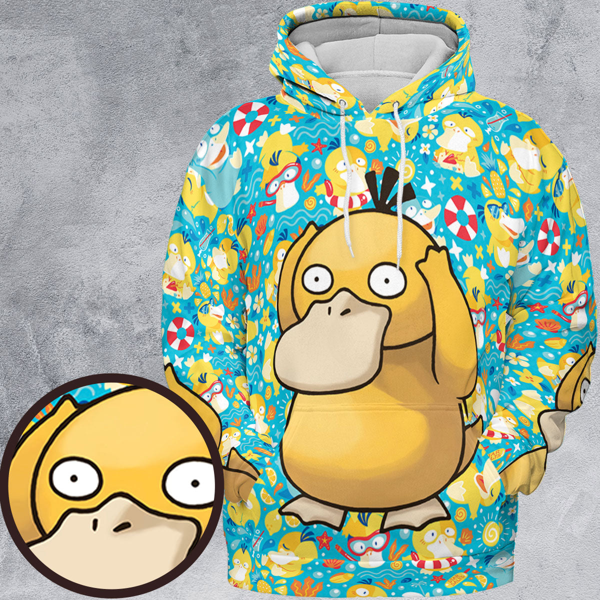 All-over Print Hoodie - 2YE9SF7W