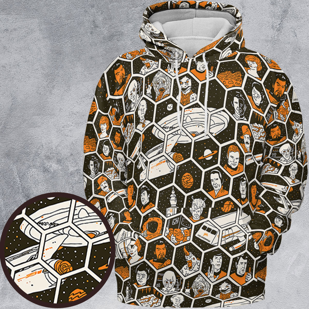All-over Print Hoodie - C39WK949