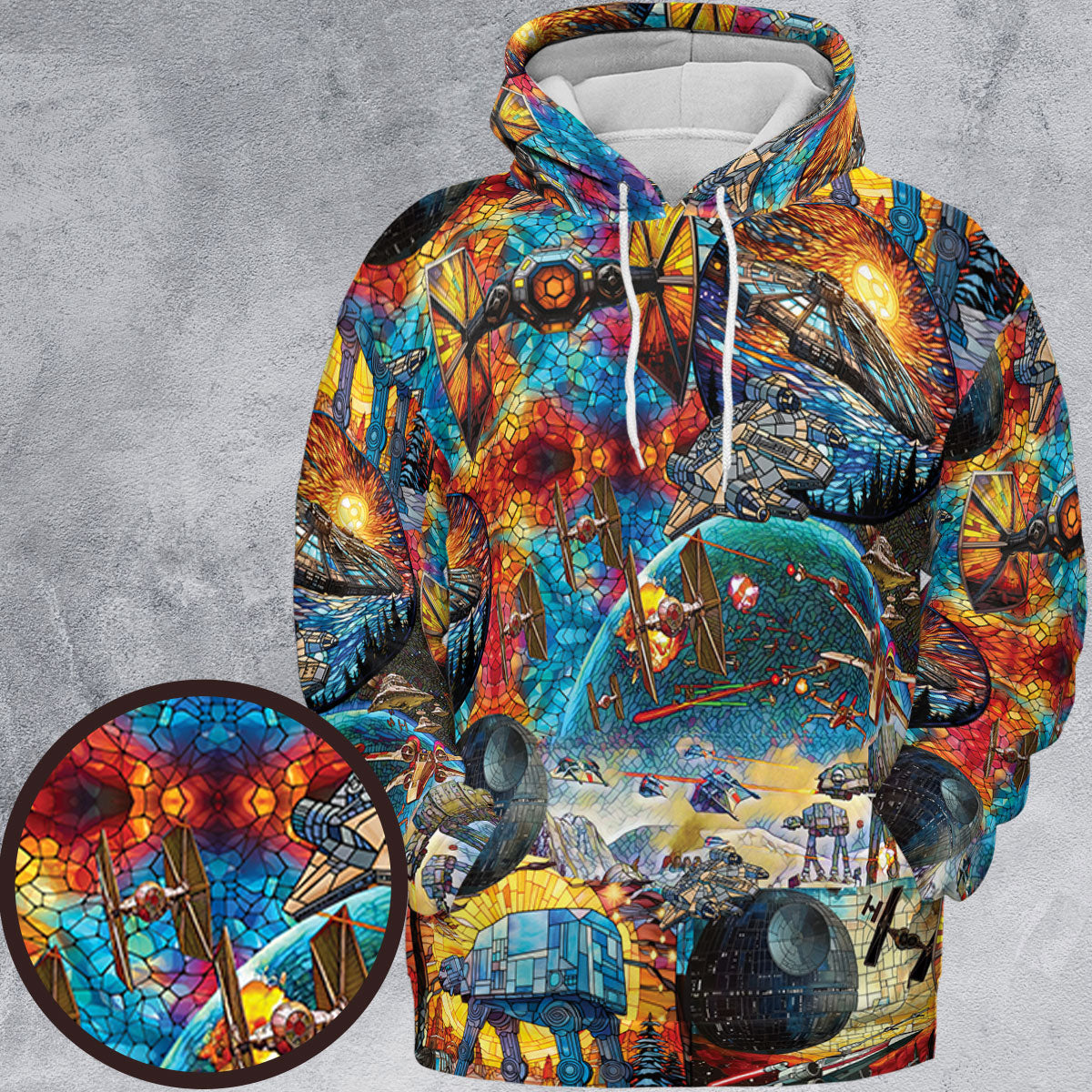All-over Print Hoodie - 2HDFCPHC
