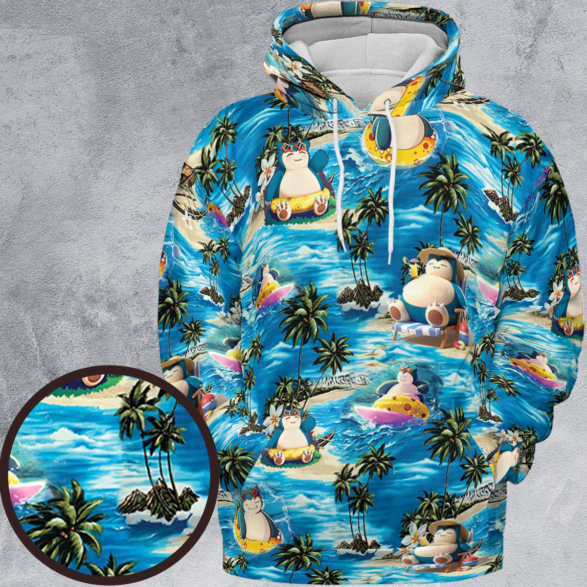 All-over Print Hoodie - B7QR6VCY