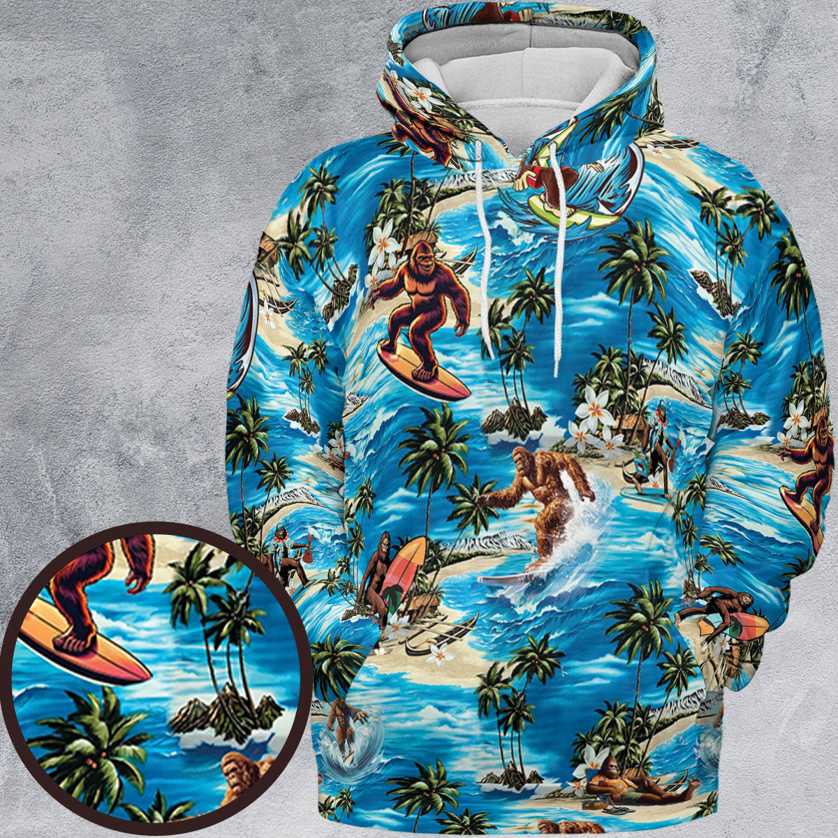 All-over Print Hoodie - N3HZME97