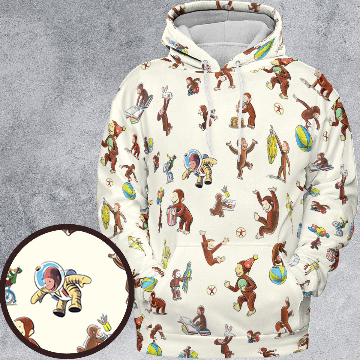 All-over Print Hoodie - ELB7TGFZ