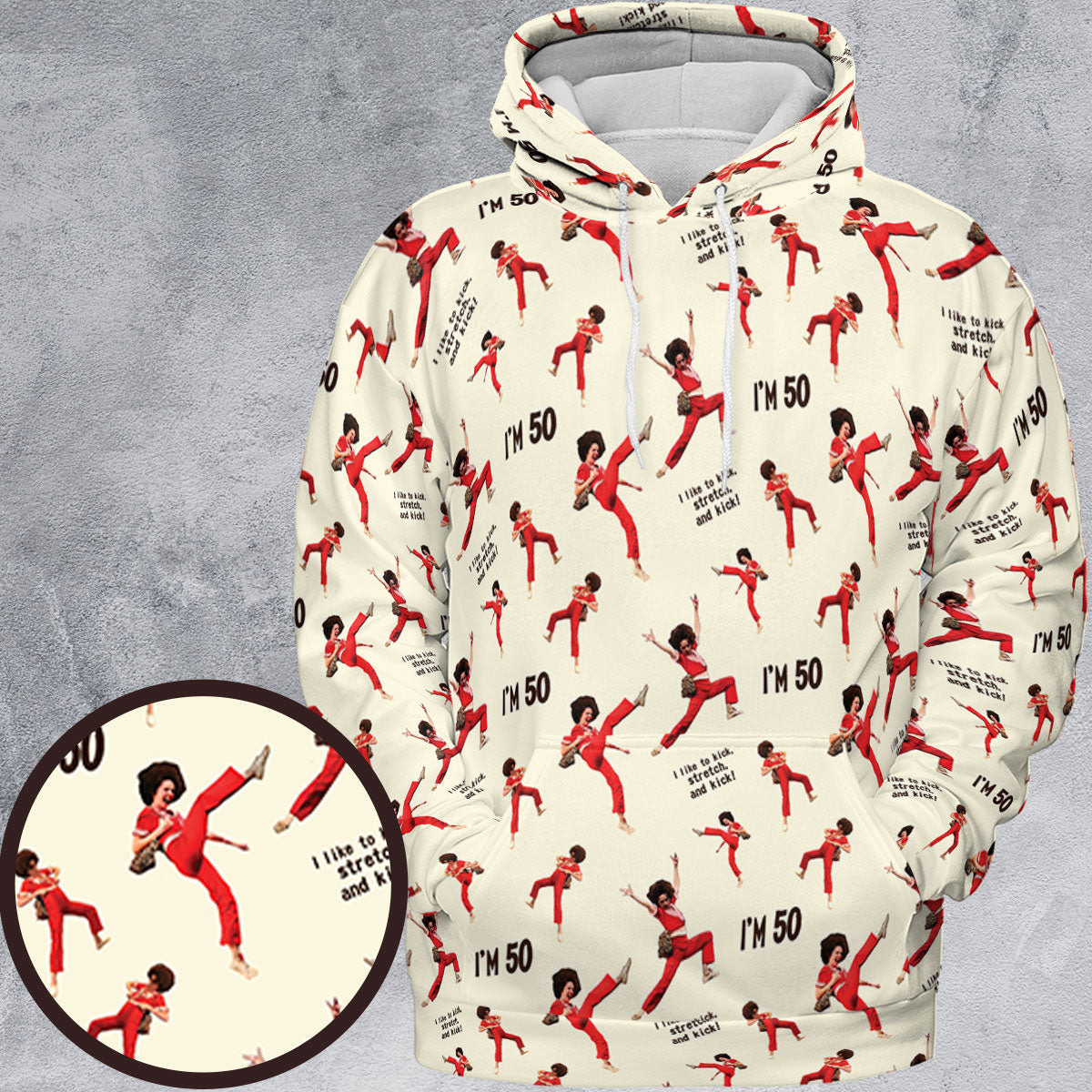All-over Print Hoodie - 1PSZMLDD